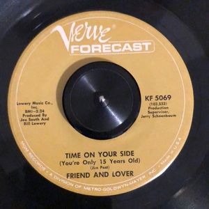 Friend And Lover Reach Out Of The Darkness Vinyl 45 Record '67